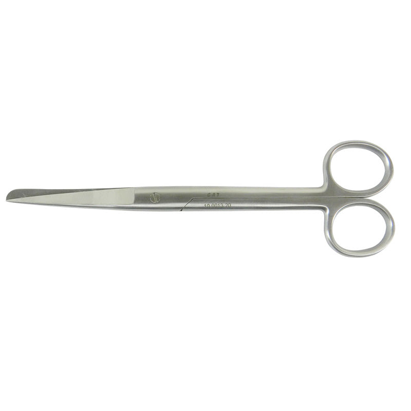 Curved CAT Surgical Standard Scissors, 20cm, with stainless steel blades for precise cutting in medical and surgical use.