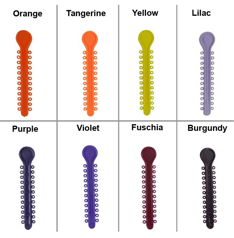 Centrino Ram Bagh low friction ligature stick ties in pearl color, designed for secure, gentle dental or medical applications.