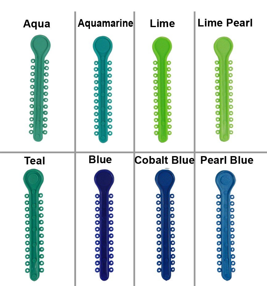 Centrino Ram Bagh Low Friction Ligature Stick Ties in pearl color, pack of 1008, designed for secure, gentle dental instrument fastening.