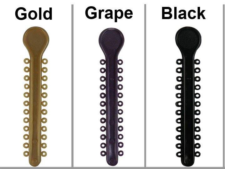 Centrino Ram Bagh Low Friction Ligature Stick Ties, pearl-colored ligature ties for dental use, shown in a close-up image