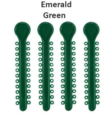 Centrino Ram Bagh low friction ligature stick ties in pearl color, shown in a pack of 1008, designed for dental orthodontic use.