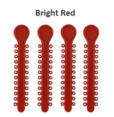 Centrino Ram Bagh Low Friction Ligature Stick Ties in pearl color, pack of 1008, designed for dental orthodontic use