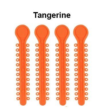 Centrino Ram Bagh Low Friction Ligature Stick Ties in pearl, pack of 1008, designed for secure, gentle orthodontic ligament application