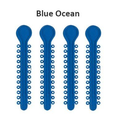 Centrino Ram Bagh Low Friction Ligature Stick Ties, pearl-colored, pack of 1008, designed for secure orthodontic ligature application