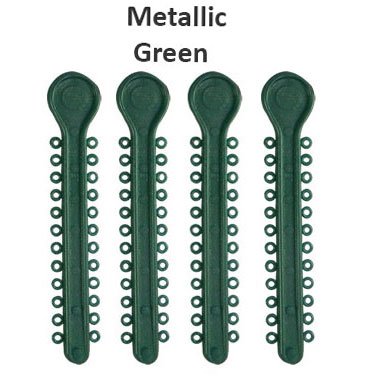 Centrino Ram Bagh low friction ligature stick ties, pearl-colored ligature ties for dental braces, displayed in a package.