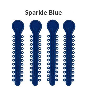 Centrino Ram Bagh Low Friction Ligature Stick Ties in pearl color, pack of 1008, with smooth, high-quality design for dental use.