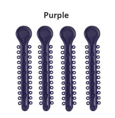 Centrino Ram Bagh Low Friction Ligature Stick Ties in pearl color, durable dental ligature ties for orthodontic use