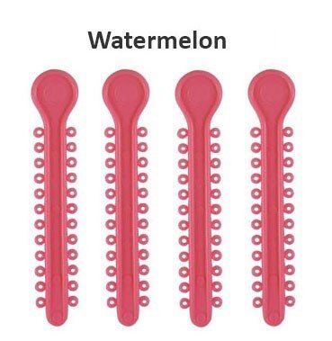 Centrino Ram Bagh Low Friction Ligature Stick Ties in pearl color, pack of 1008, designed for secure dental appliance fastening.
