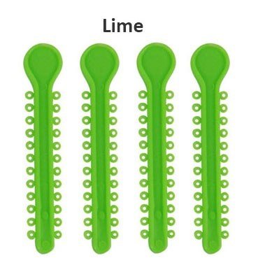Centrino Ram Bagh Low Friction Ligature Stick Ties, pearl-colored ligature ties for dental braces, in a pack of 1008.
