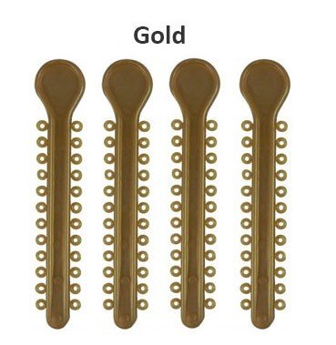 Centrino Ram Bagh low friction ligature stick ties in pearl color, designed for secure dental or medical applications.