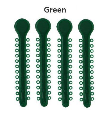 Centrino Ram Bagh low friction ligature stick ties in pearl color, lightweight dental orthodontic ligature ties for braces.