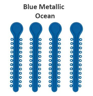 Centrino Ram Bagh low friction ligature stick ties in pearl color, designed for secure, gentle orthodontic application.