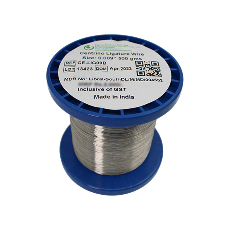 Centrino Dead-Soft Ligature Wire and Forms, 50g, thin stainless steel wire for orthodontic use with forms for easy application.