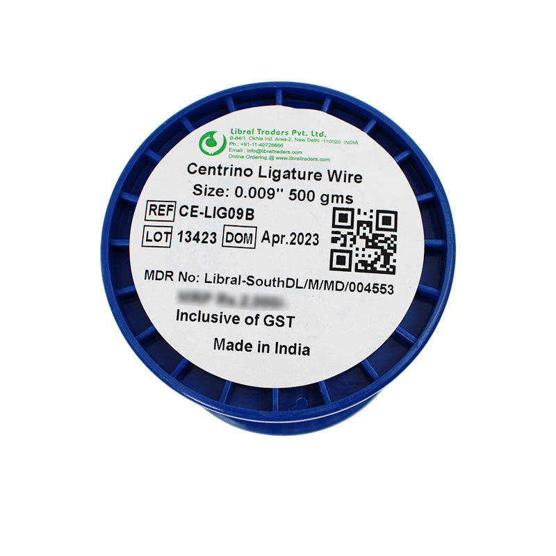 Centrino Dead-Soft Ligature Wire and Forms in 50g pack, flexible orthodontic wire for precise dental adjustments
