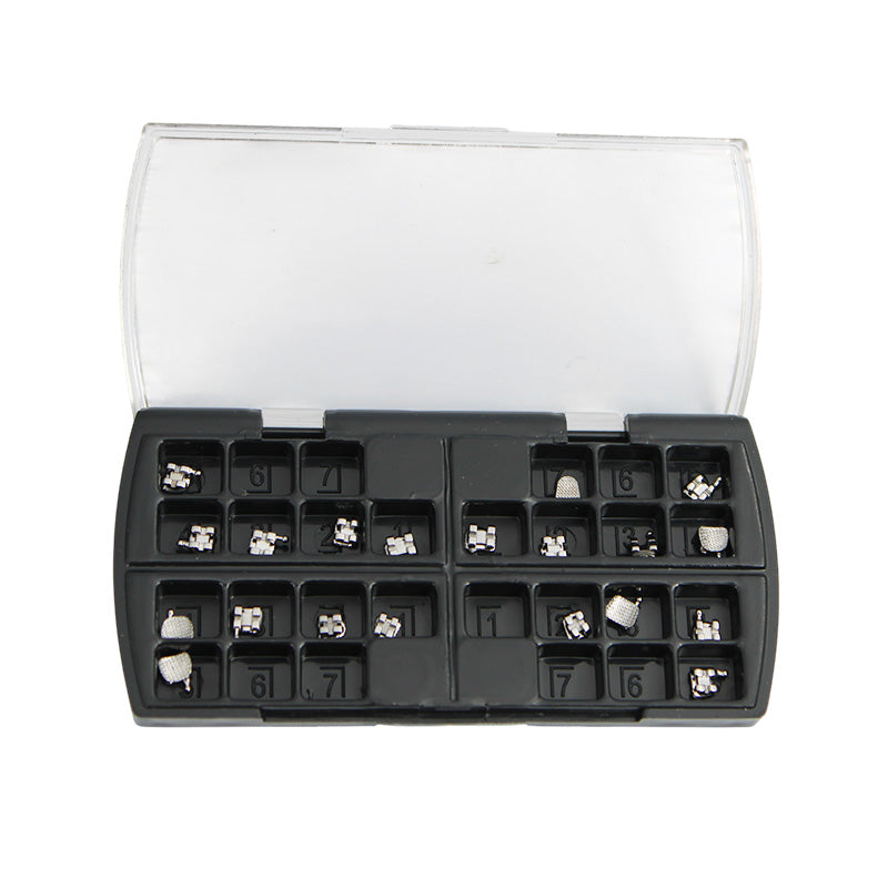 Set of 20 Centrino Standard Edgewise Metal Brackets, durable corner brackets for construction and framing projects.