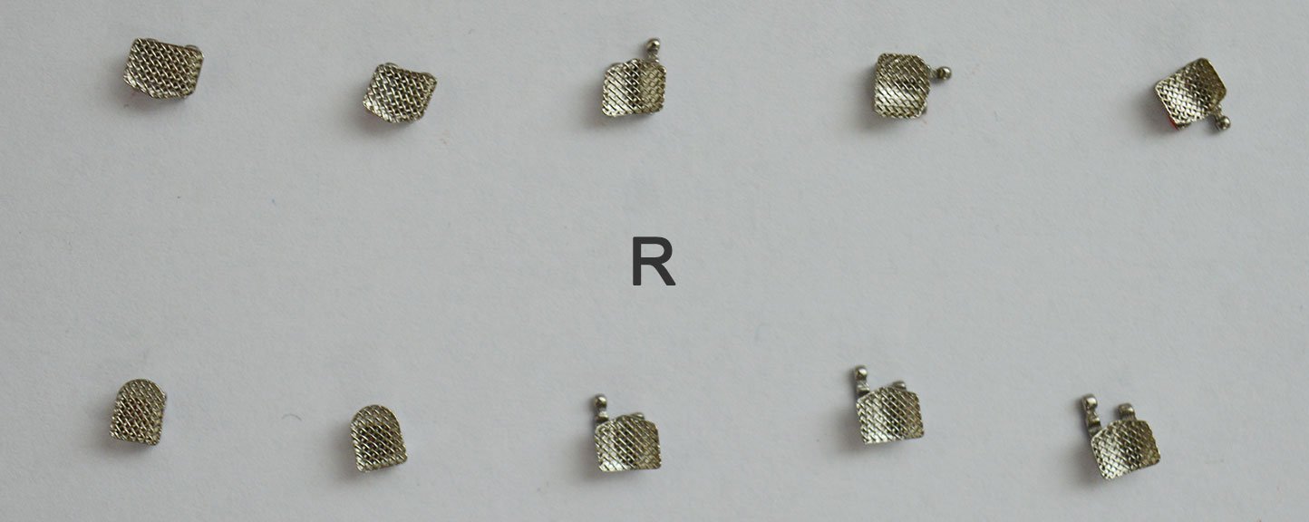 Centrino Roth MBT metal brackets, standard and mini sizes, 20-piece kit for secure mounting and structural support.