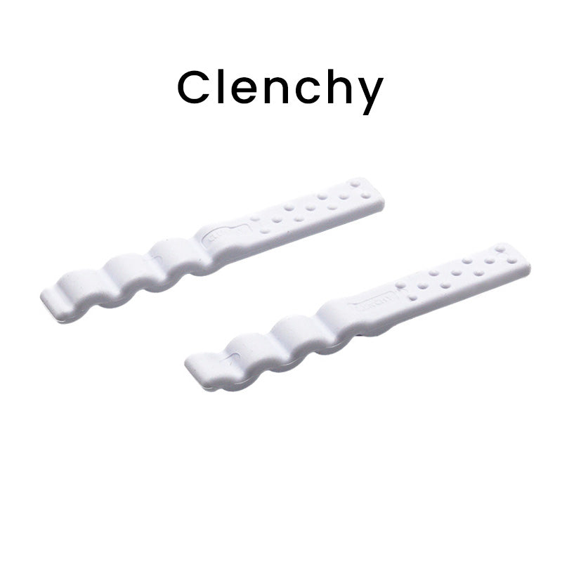 Clenchy Aligner Seater and Remover made of thermoforming material, shown in the image with a sleek design and ergonomic features.