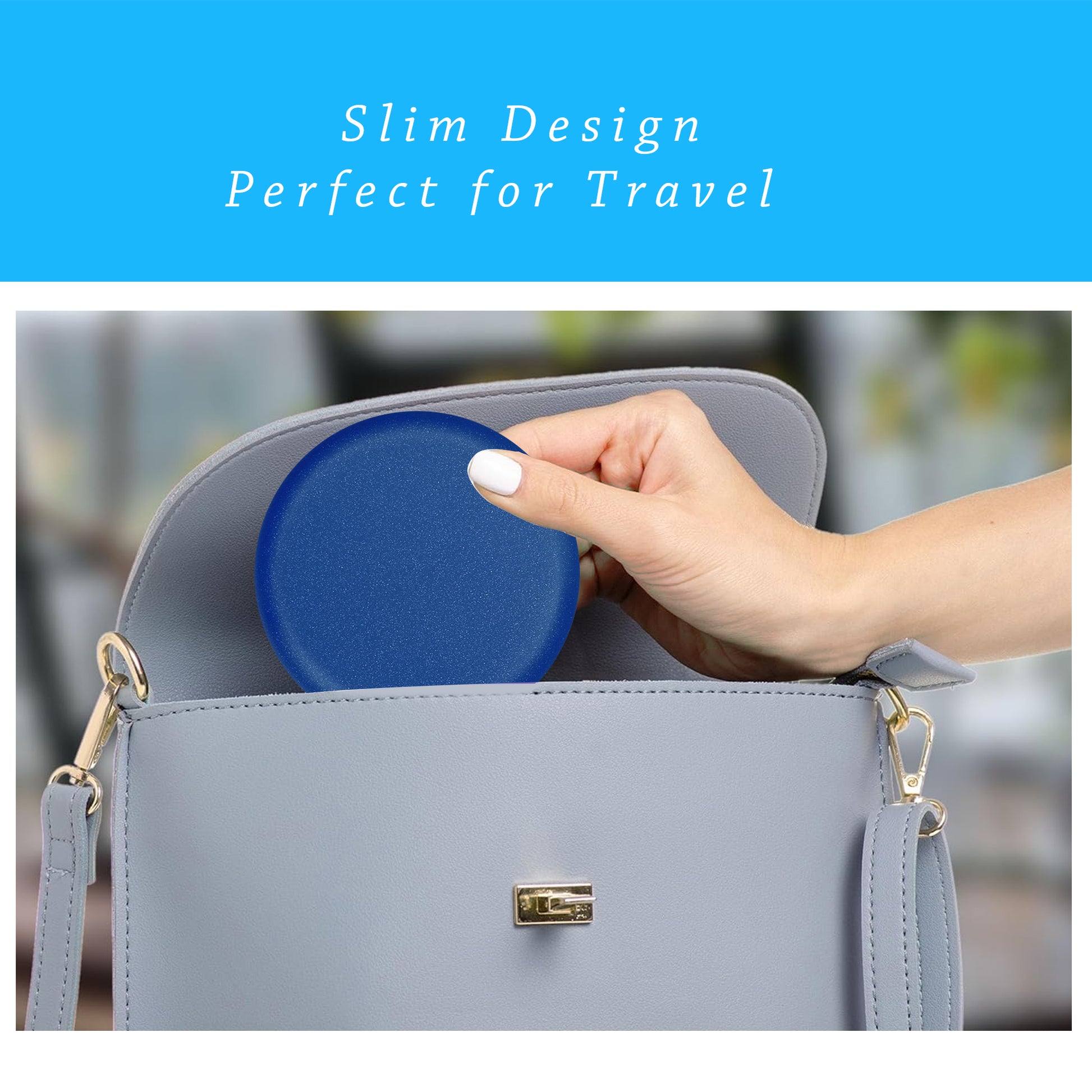 Captain Slim Aligner Case Sparkle Blue - Libral Traders