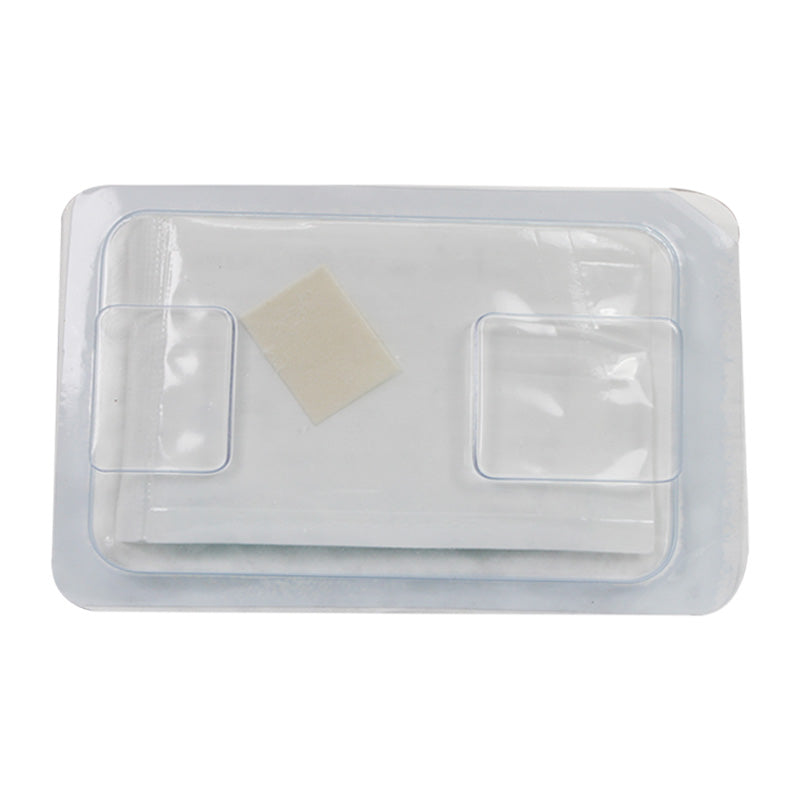 Sterile collagen sheet membrane and plug from Cologenesis Healthcare, 20x32mm for surgical and dental procedures.