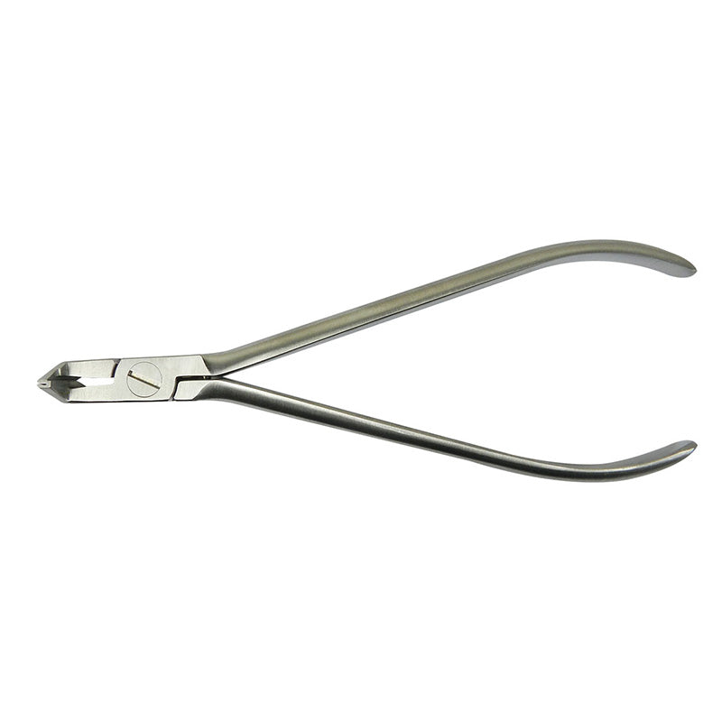 Dentaurum Orthodontics distal end cutter mini with long handle, precision dental tool for cutting wires and brackets in orthodontics