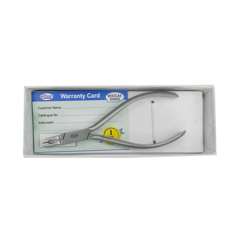Eltee Crown Contouring Plier for banding, featuring a sleek handle and precise jaw for hair styling and contouring.