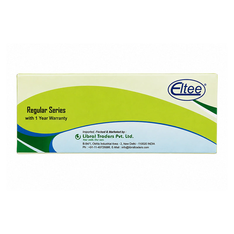 Eltee lap joint micro distal end cutter with long handle and safety hold, designed for precise cutting in medical or dental applications.