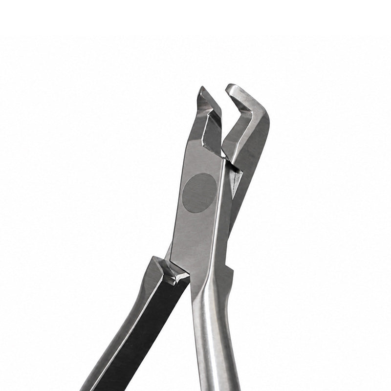 Eltee Lap Joint Micro Distal End Cutter with long handle and safety hold, designed for precise cutting in electrical work.