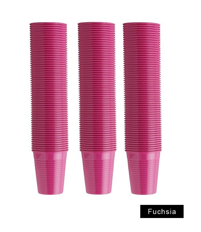Blue Euronda Monoart plastic cups with ergonomic design, suitable for medical or dental use, branded by Euronda S.P.A.