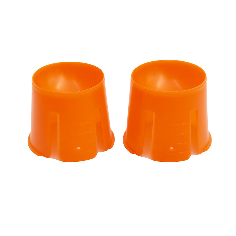 Blue Euronda Monoart Dappen Dishes for dental and cosmetic use, featuring durable, lightweight plastic design.