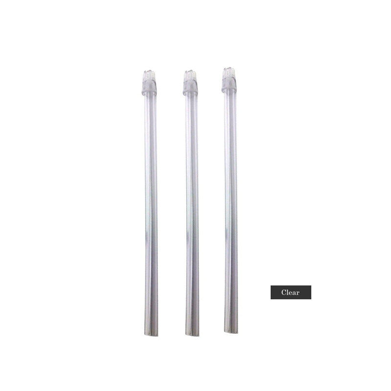 Clear Euronda Monoart saliva ejectors, 15 cm, thin and flexible dental saliva suction tools in a sterile packaging.