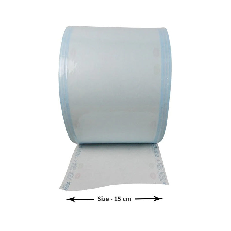 Euronda Eurosteril sterilization rolls 15 cm wide, 200 meters long, made by Euronda S.P.A, sterilization packaging material