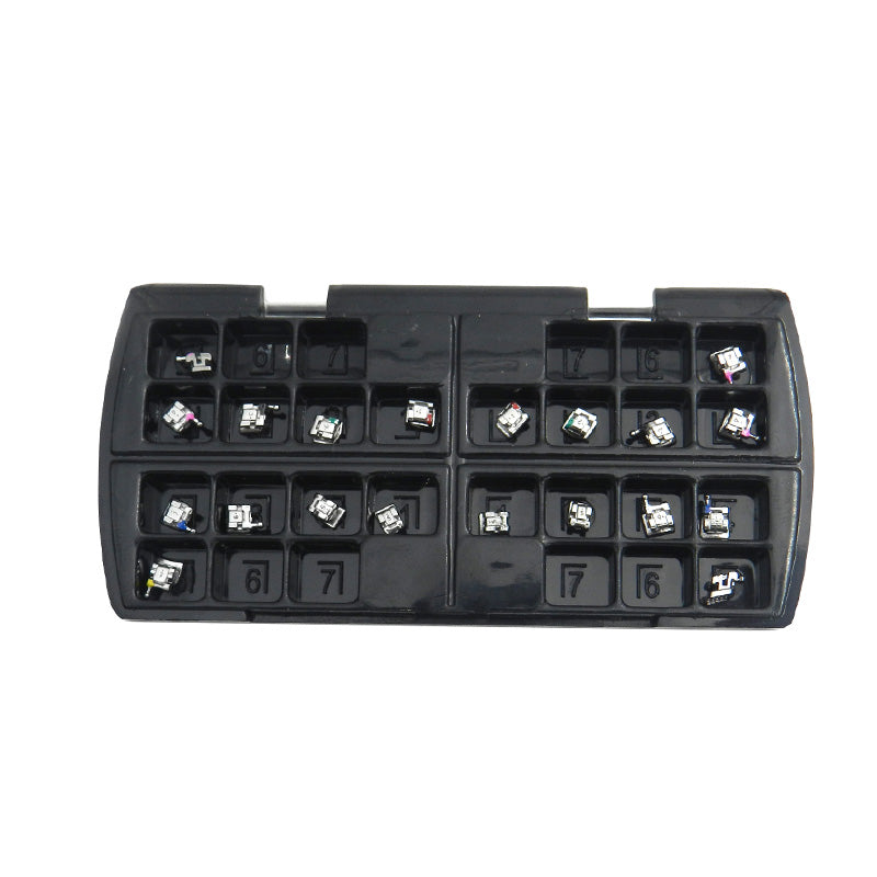 Fox SLB Passive A-Series MBT 022 metal brackets kit with durable, black metal brackets for secure mounting and installation.