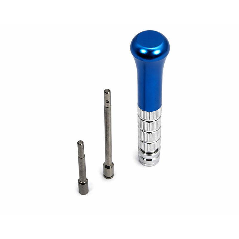 Fox mini screw driver with drive shaft, compact tool for precision work on small screws, ideal for electronics and detailed projects.