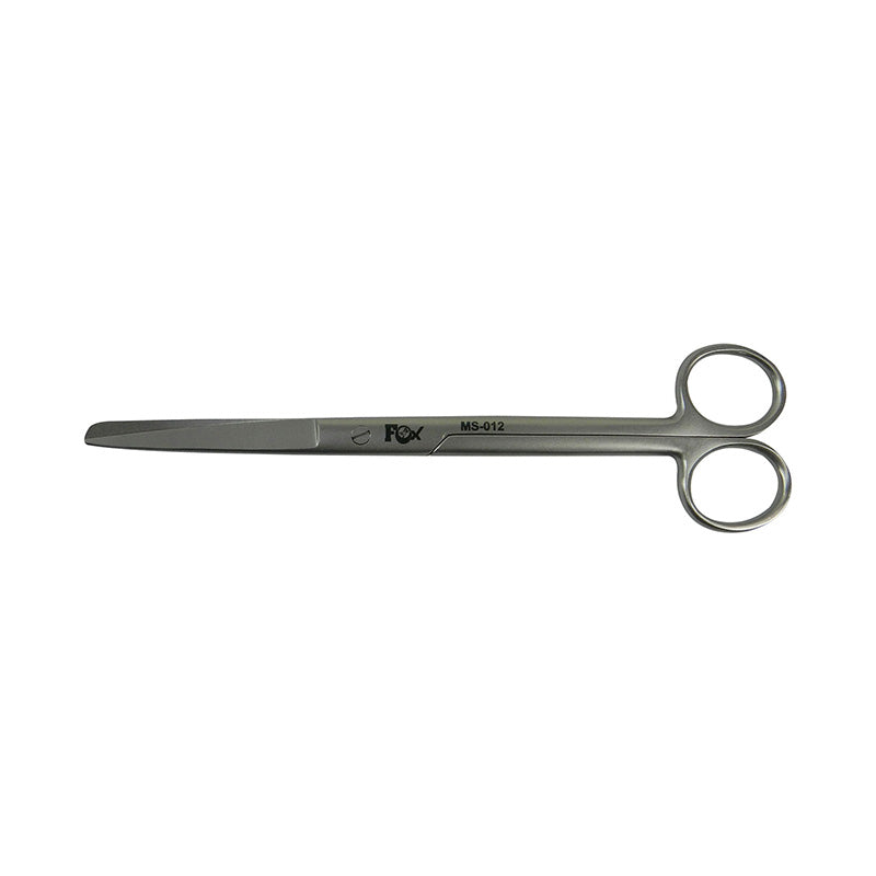 Curved Fox Surgical Metzenbaum scissors, 20 cm (8 inches), surgical scissors with fine tips for precise cutting during medical procedures.