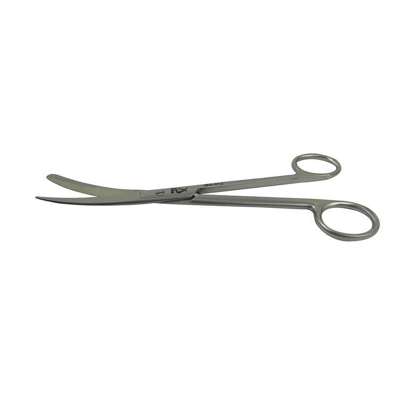 Curved Fox Surgical Metzenbaum scissors, 20 cm (8 inch), surgical instrument for precise cutting in medical procedures.