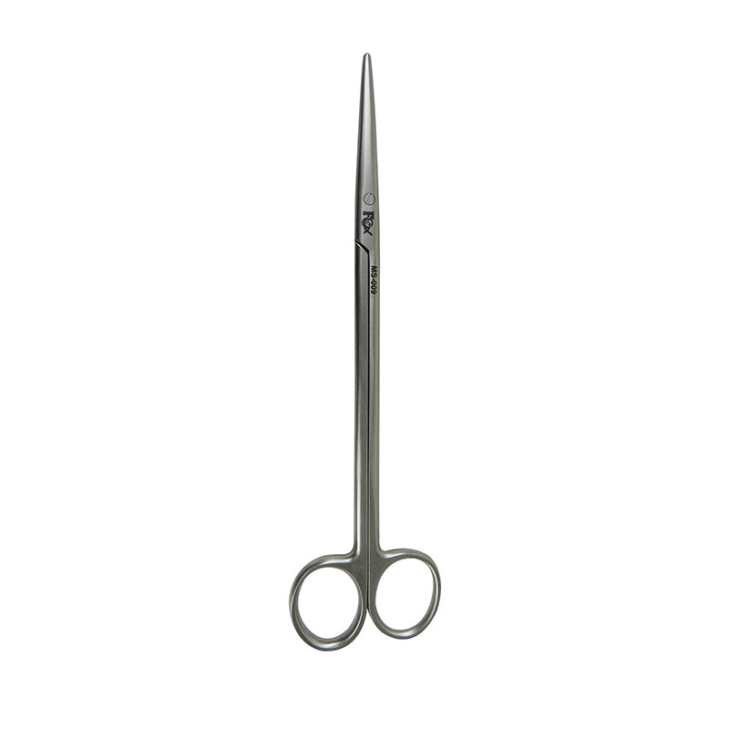 Fox Surgical Metzenbaum scissors straight B/B, 20 cm (8 inches), surgical scissors with fine blades for delicate tissue cutting.