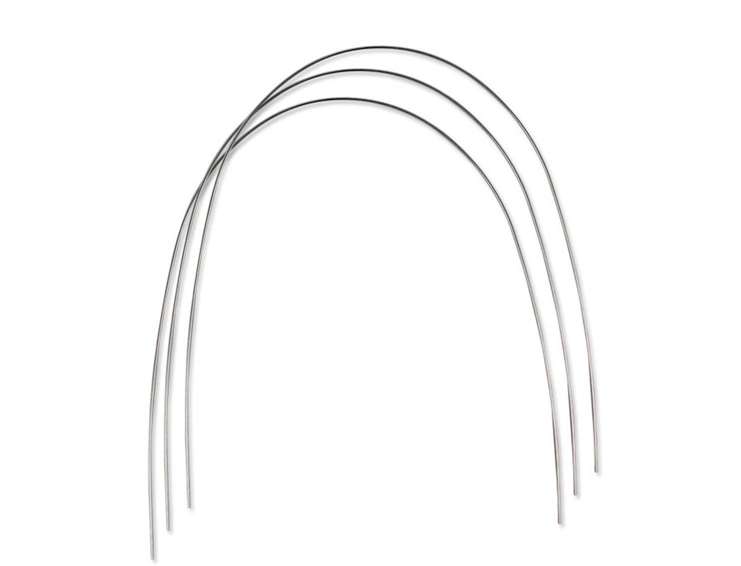 G&H Ortho G&H M5 Thermal Copper Niti Wire Euroform for orthodontic use, featuring nickel titanium wires with a sleek metallic finish.