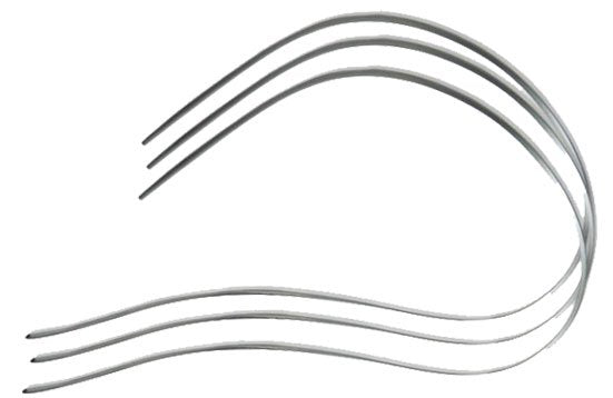 G&H Ortho Nickel Titanium Wires, G&H Reverse Curve Niti Regular Wire for orthodontic treatment, upper arch, flexible wire design