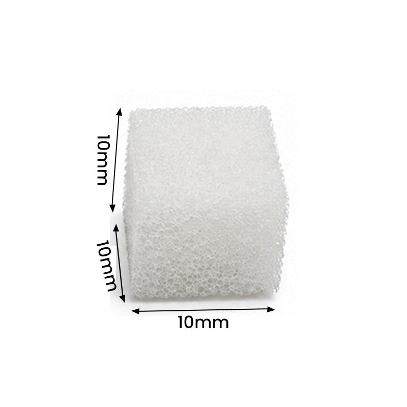 Goodwill Dental SL Hemosponge membrane or plug, 10x10x10 mm, used for dental surgical procedures, shown in the image.