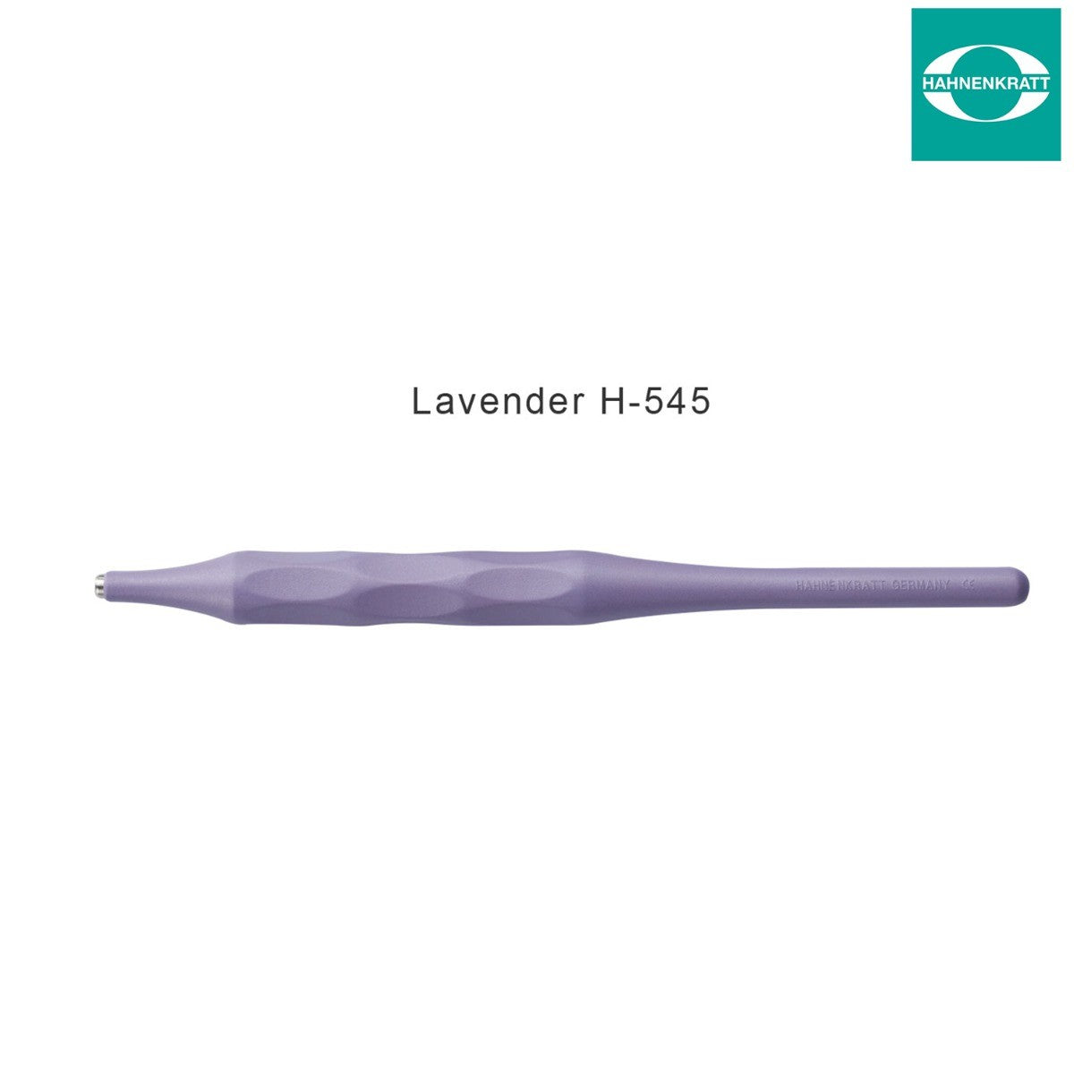 Hahnenkratt ERGOform handles in anthracite for dental mouth mirrors, diagnostic tools, with ergonomic grip for dental examinations.