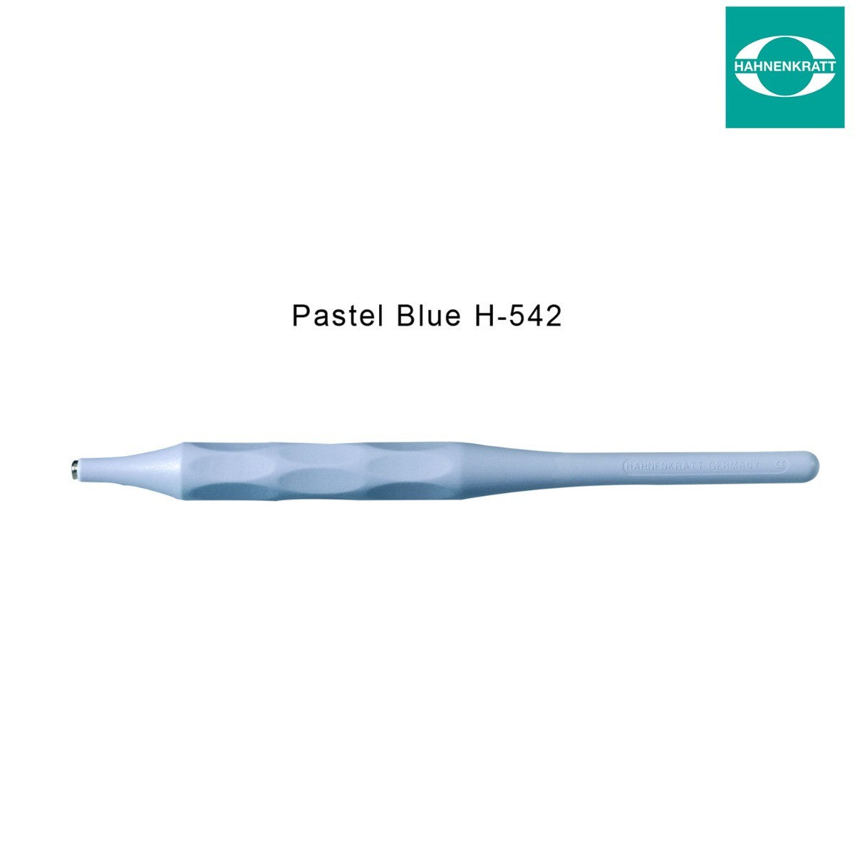 Hahnenkratt ERGOform handles for mouth mirrors, diagnostic tools, in anthracite, designed for dental examinations.