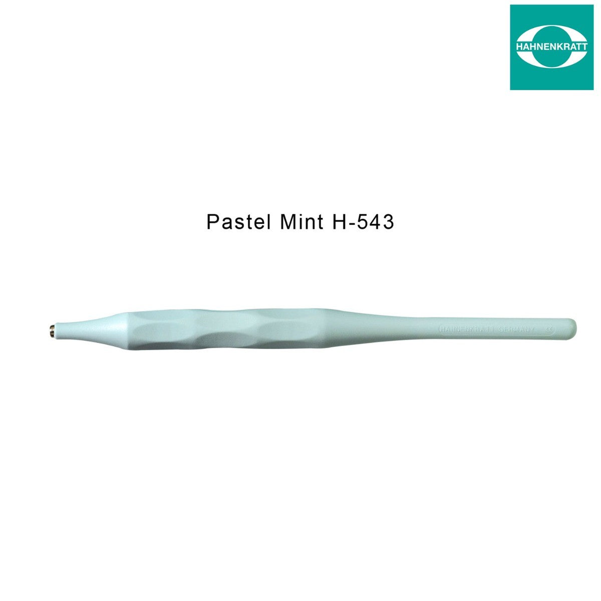 Hahnenkratt ERGOform handles for mouth mirrors, diagnostic dental tools with ergonomic design in anthracite color.