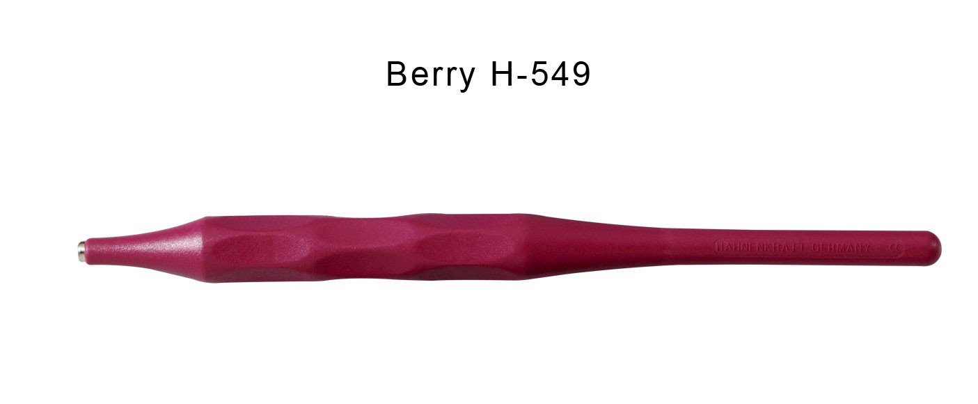 Hahnenkratt ERGOform handles for mouth mirrors, diagnostic dental tools with ergonomic anthracite handles for precise examination.