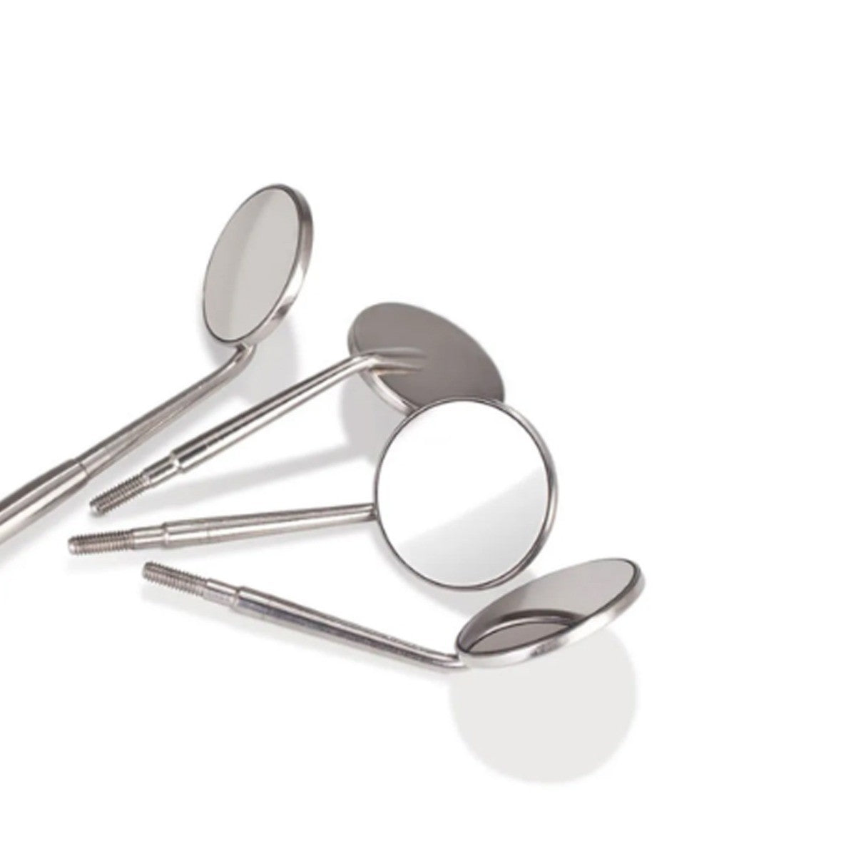 Hahnenkratt SE plus mouth mirror for dental diagnostics, stainless steel, 22mm plane, high-quality dental examination tool