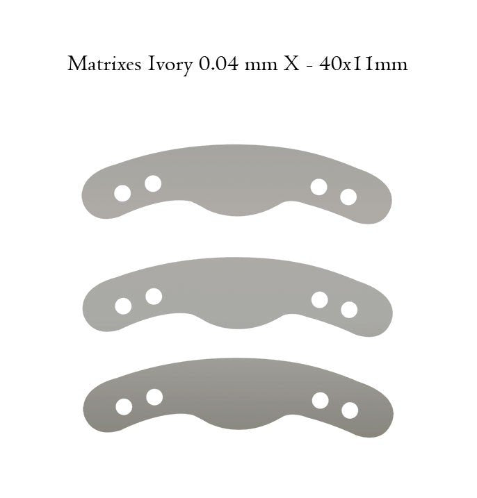 Hahnenkratt Matrix Bands Dental Tofflemire set, flexible metal bands for precise dental restorations, branded HAHNENKRATT.