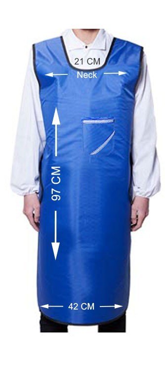 LD Dental Disposables LD X-Ray Lead Apron strap type, adjustable x-ray apron for dental imaging, lightweight and protective.