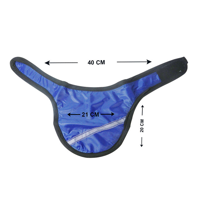 LD Dental Disposables LD X-Ray Thyroid Collar with 0.50mm lead equivalency, shown in a neutral pose on a plain background.
