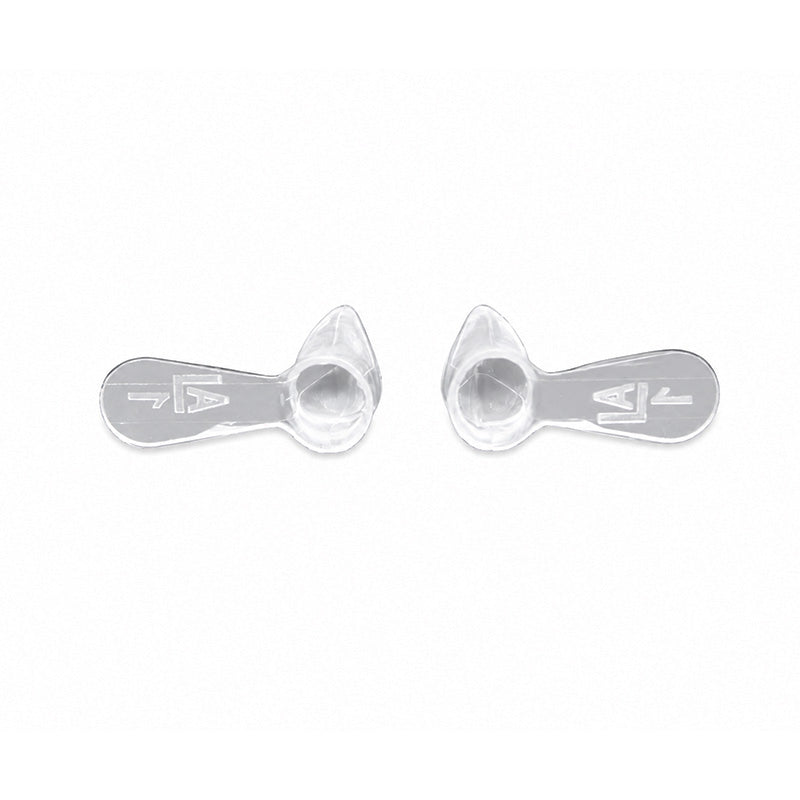 LD Pedo Strip Crown 2-pack for adult dental restorations, showing upper right view of colorful dental crowns from LD Dental Disposables.