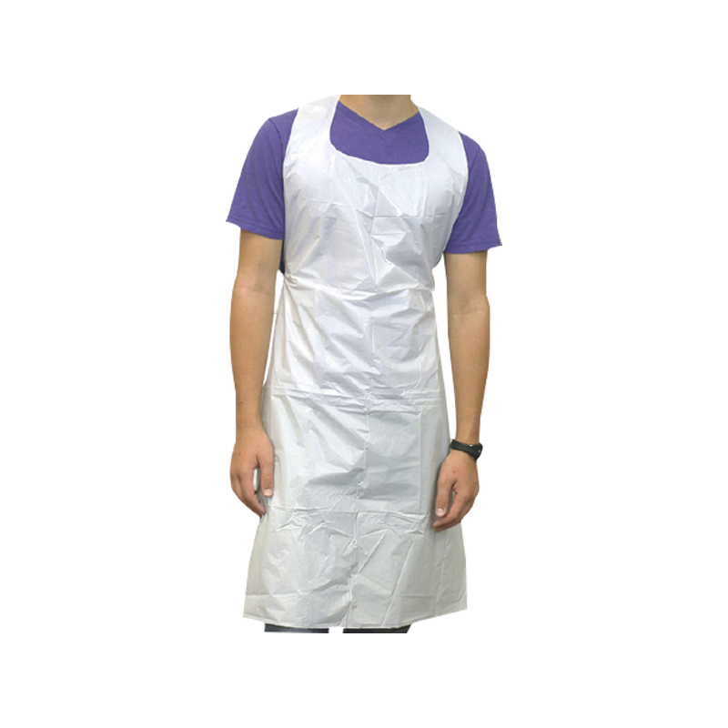 LD Dental Disposables LD HM/HDPE Disposable Apron, PPE kit, patient bib, towel, tray paper, and tray cover in a protective setup.