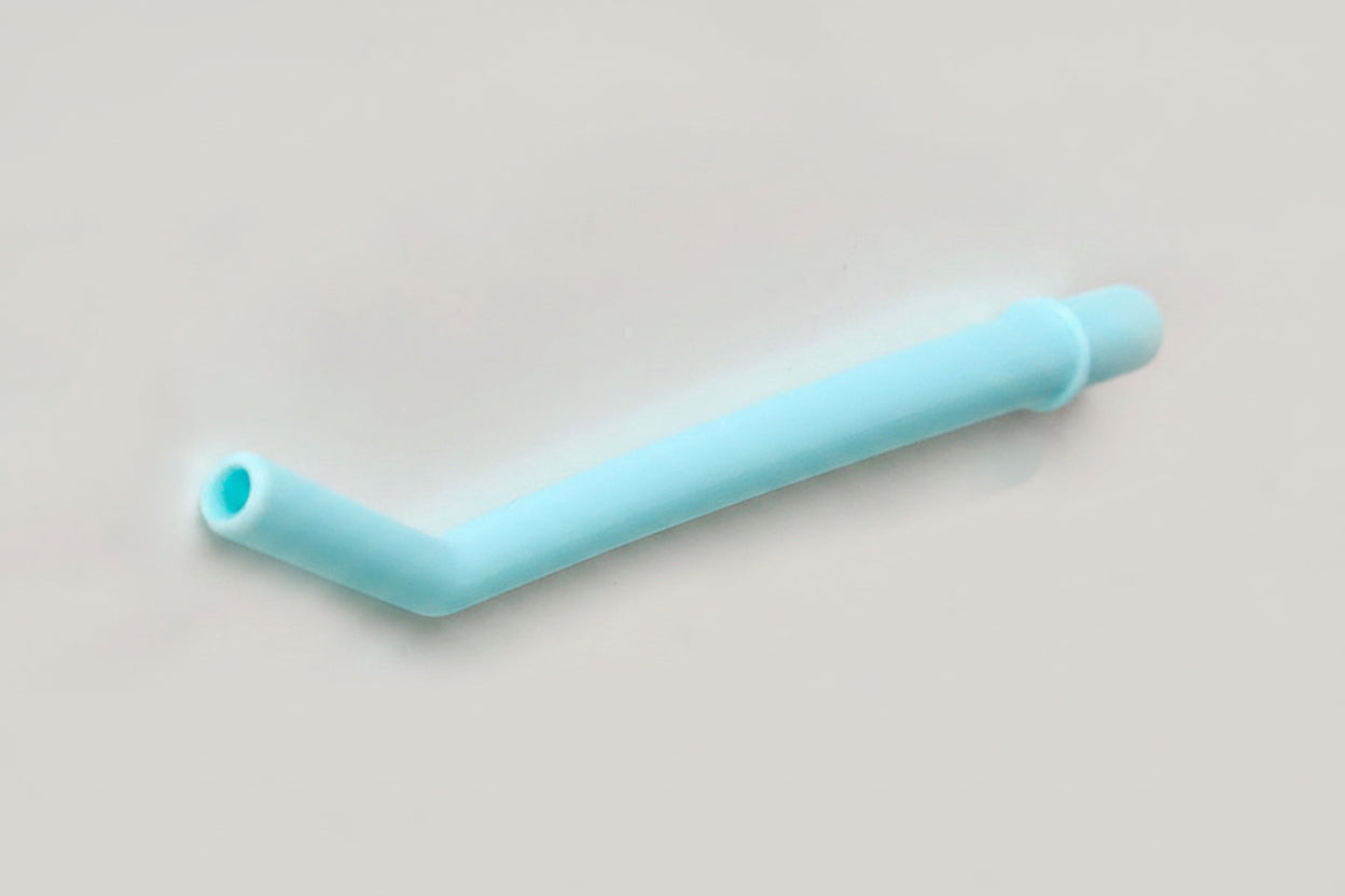 LD Surgical Aspirator Tips in white for dental procedures, designed for use with LD aspirator systems.